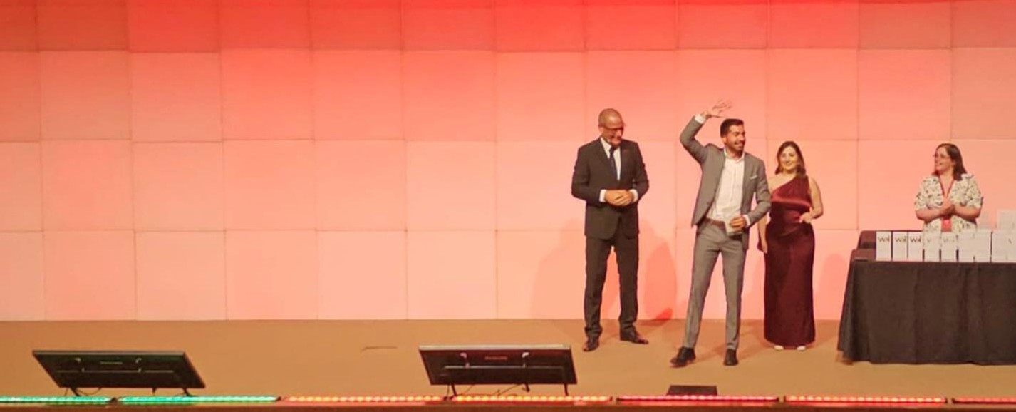 Equipa KW em palco
